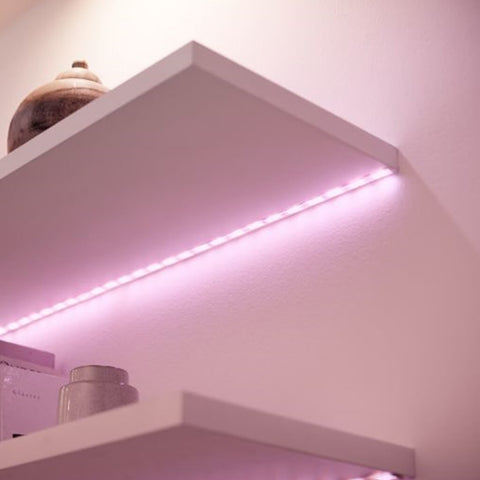 Wiz Extensión de Tira Inteligente de Luz LED Wi-Fi Multicolor, 1 Metro