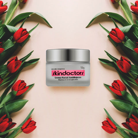 Skindoctors Crema Facial Antirojeces 50g + Gratis Mini Protector Solar 50FPS