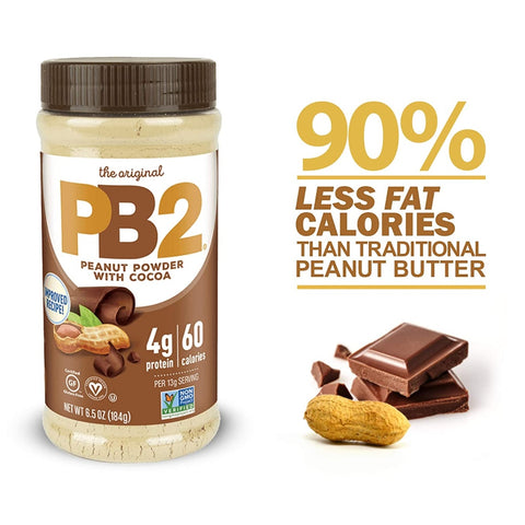 PB2 Mantequilla de Maní en Polvo con Cocoa, 184g
