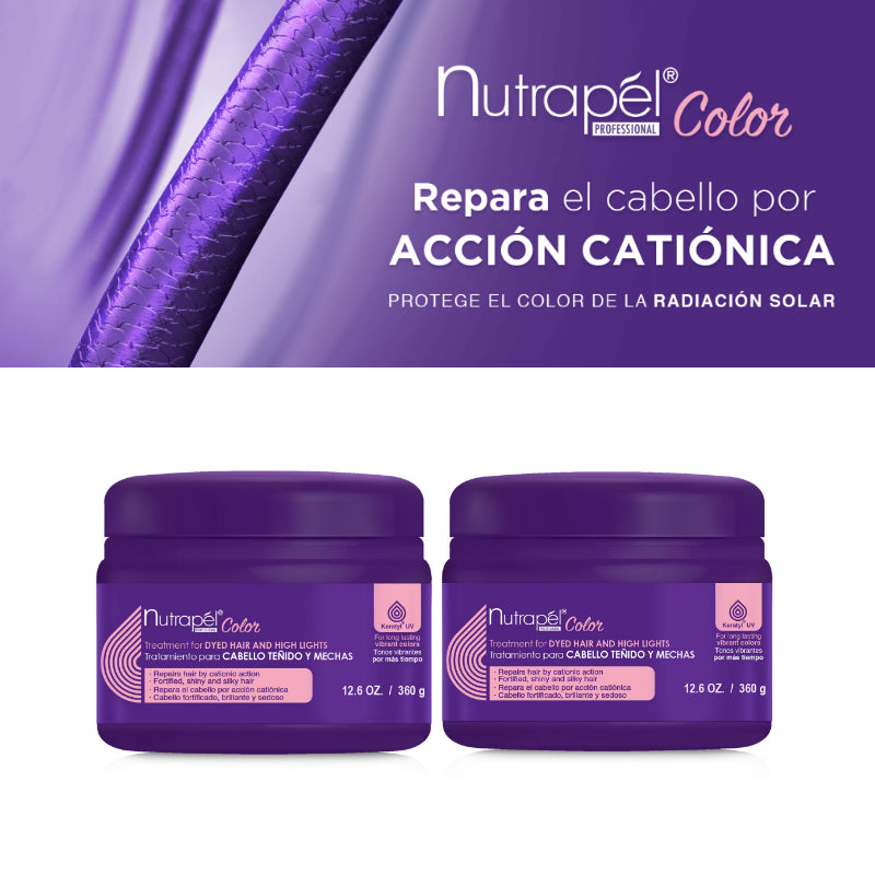 TRATAMIENTO NUTRAPEL CABELLO C/2 PIEZAS