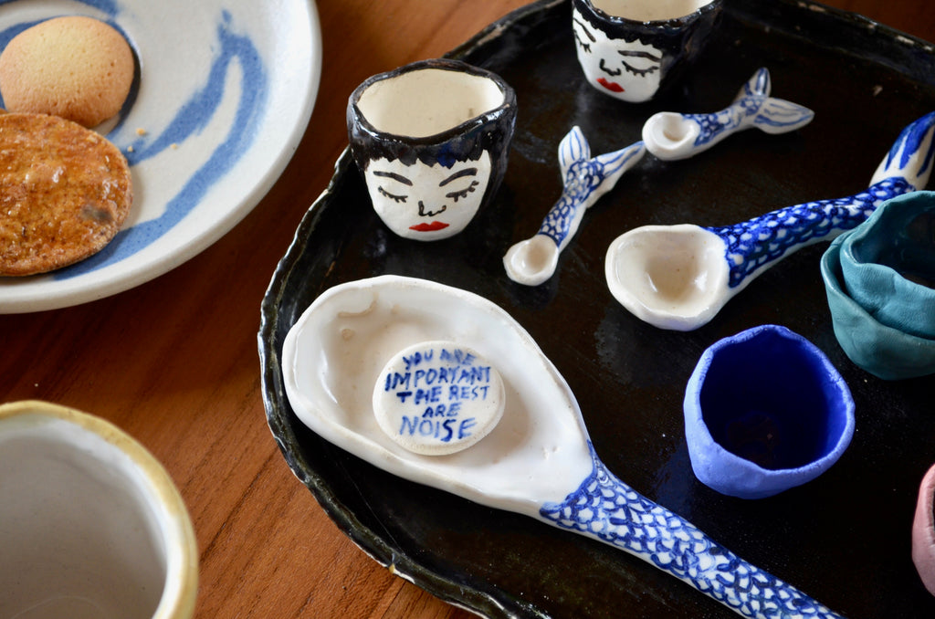 Derau made ceramic studio in bali- Handmade tableware Singapore