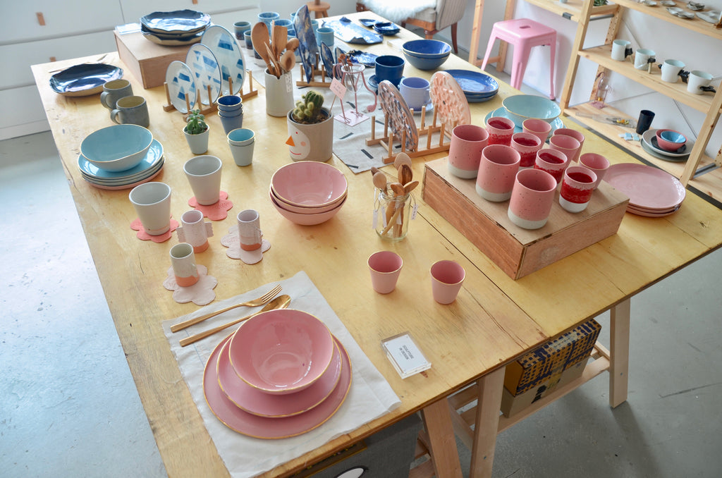Handmade pottery ceramics tableware Singapore | Eat & Sip