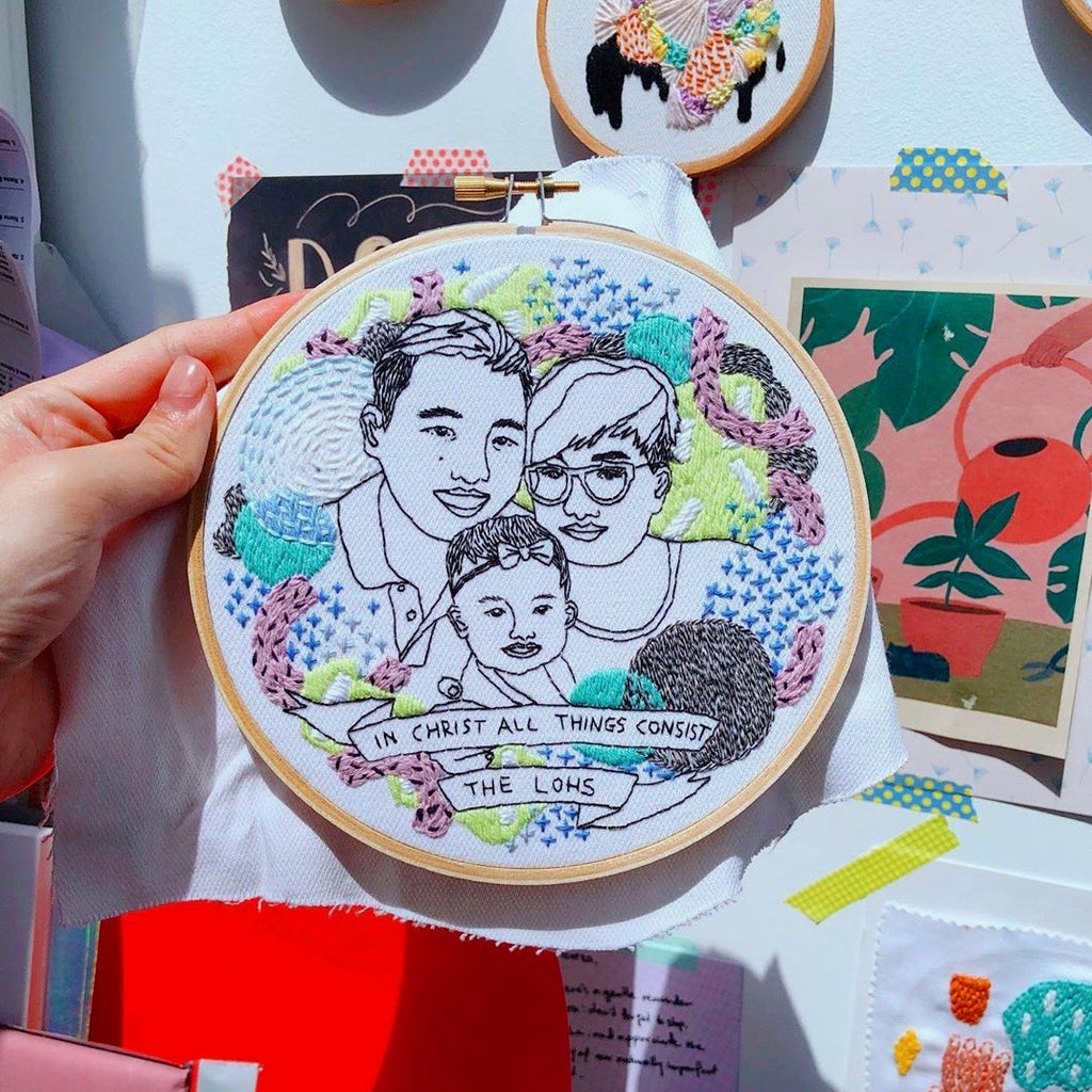 Teresa @teeteeheehee embroidery | Made in Singapore