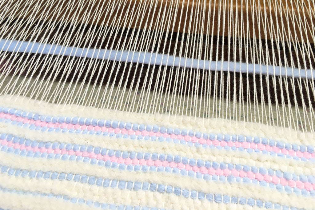 weaving with fleece