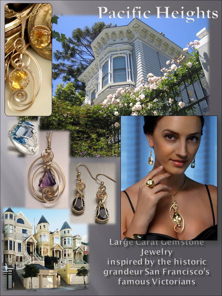 Pacific Heights Faceted Gemstone Jewelry Collection