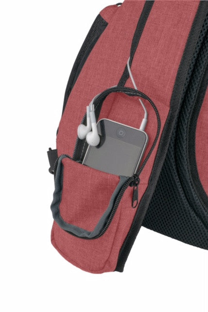 multi compartment sling bag