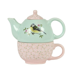 Garden Birds Teapot for One