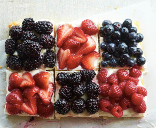 Better Homes & Gardens Red, White, and Blue Berry Tart - 4th of July Party Ideas 