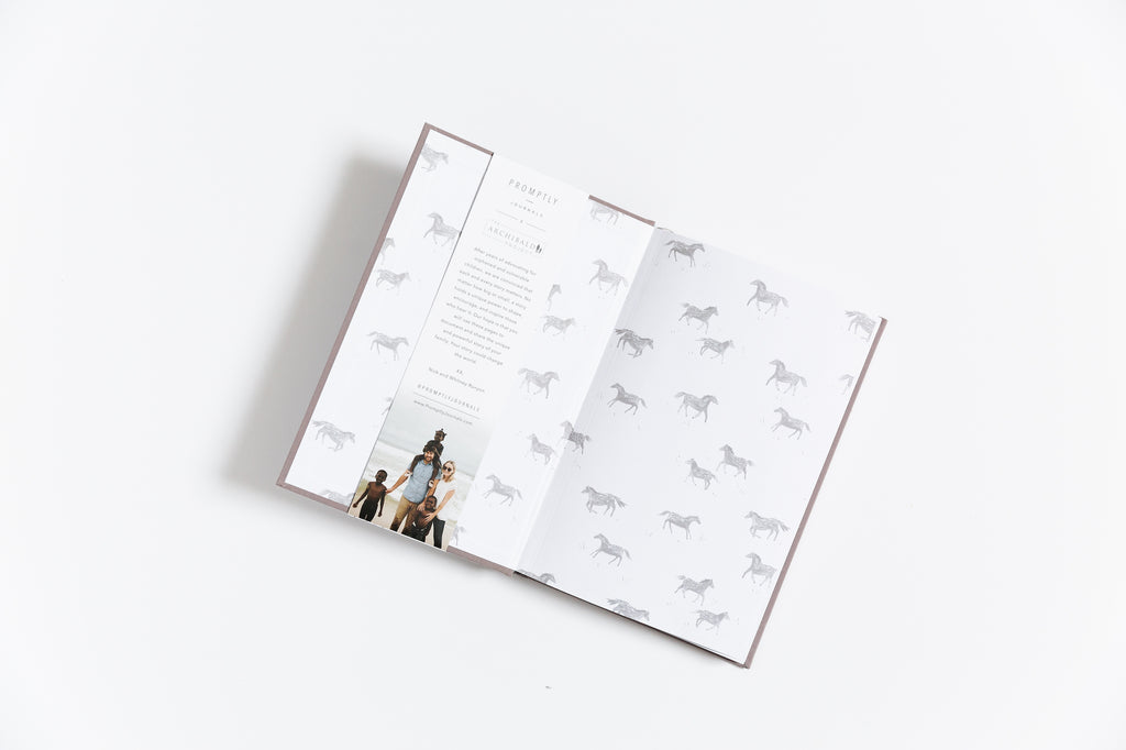 Promptly Journals x The Archibald Project Adoption Journal 