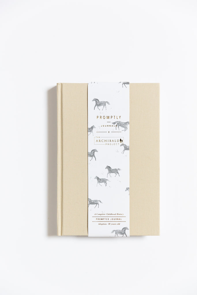 Promptly Journals x The Archibald Project Adoption Journal