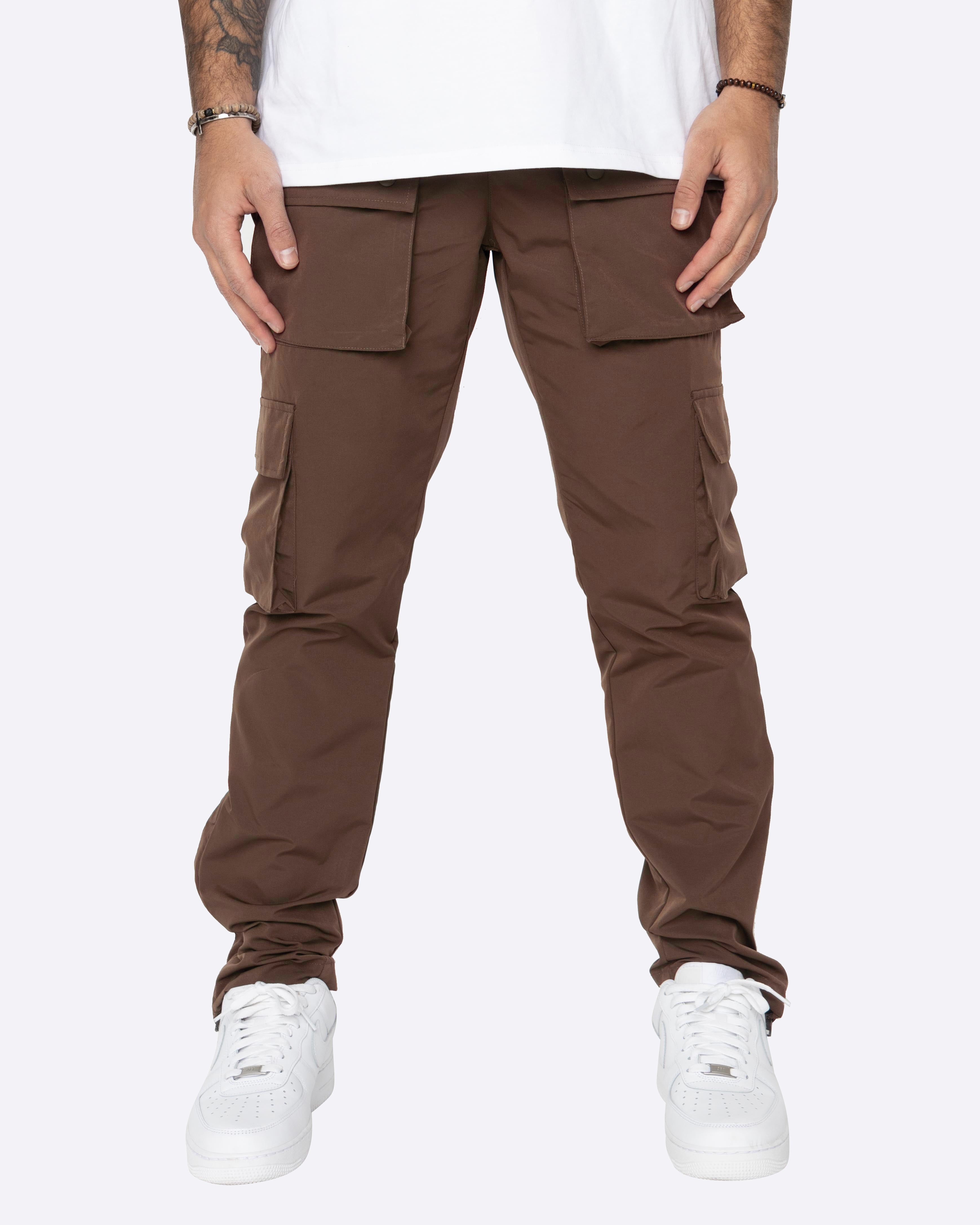 FaxCopyExpress BROWN SLITHEM CARGO PANTS | www.visadoctor.in