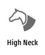 Weatherbeeta High Neck Cut fits half way up the horse's neck.