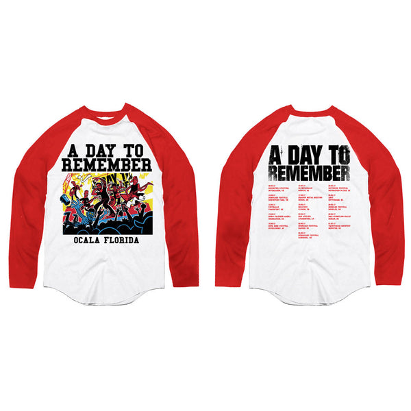 a day to remember baseball jersey