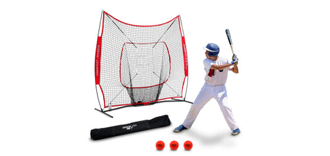 Rukket Sports sock it hitting net and throwing net