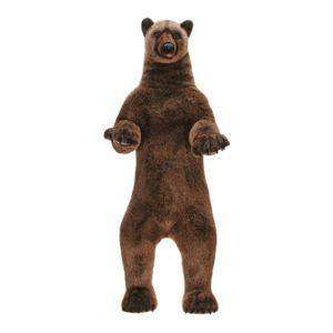 realistic stuffed grizzly bear