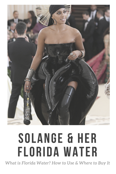 Solange Florida Water at Met Gala