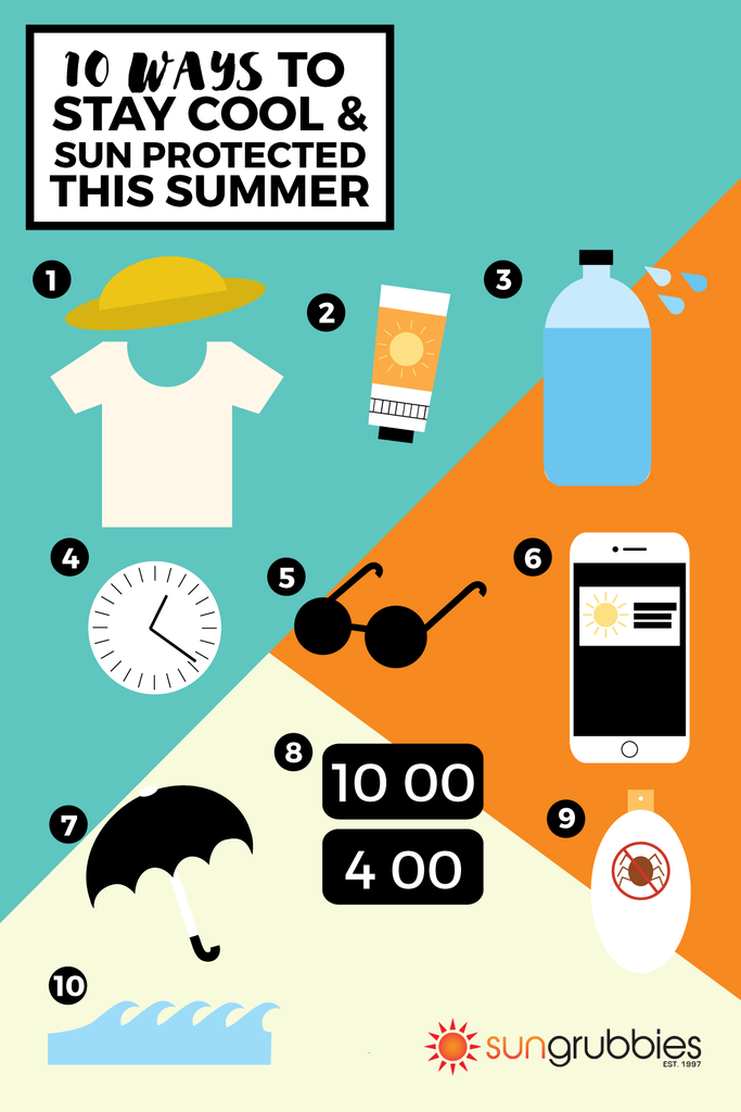 10 Ways to Stay Cool and Sun Protected this Summer Infographic