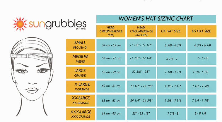 Women Size Chart Cm