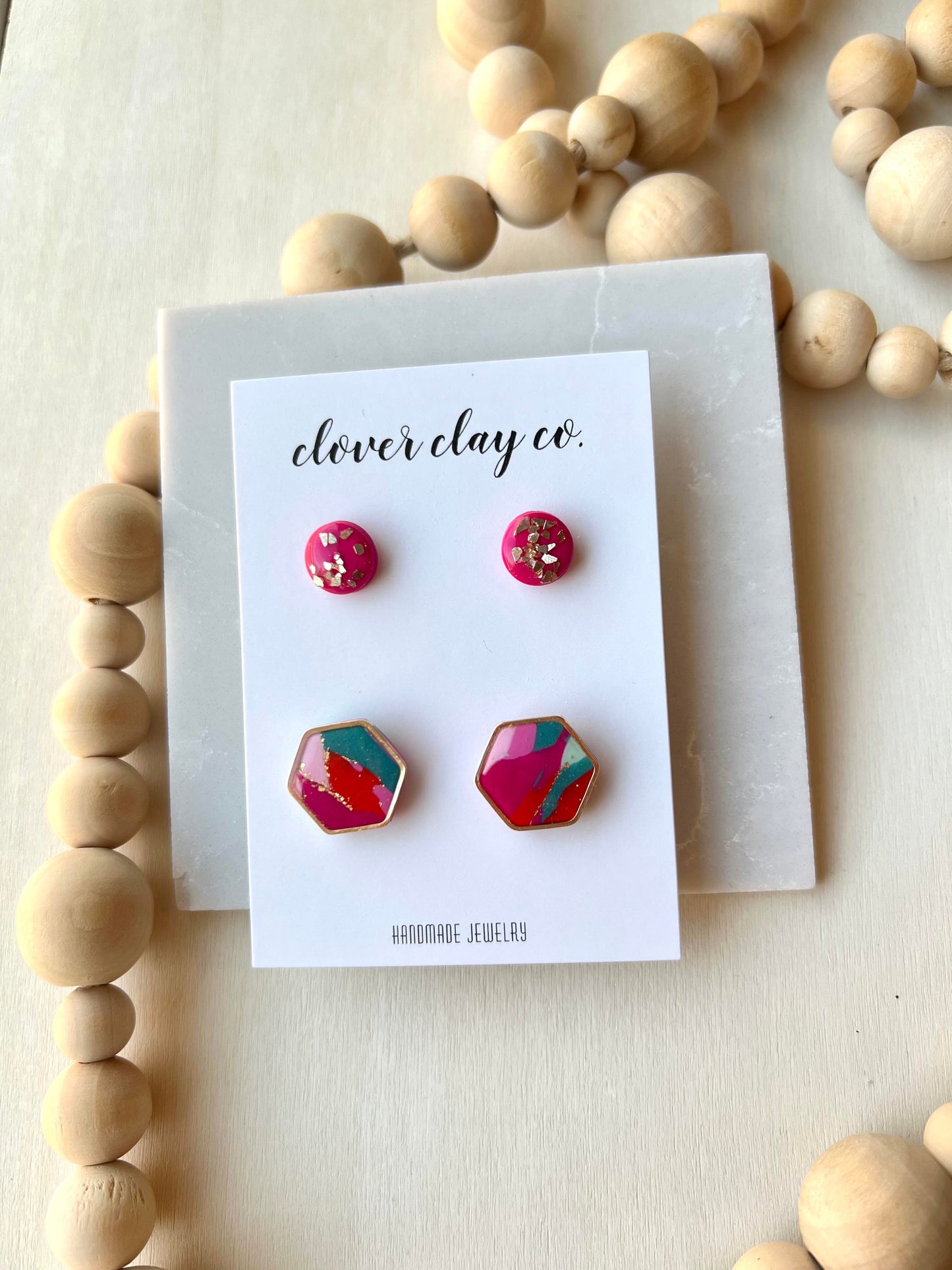 Clover Clay EGB Christmas Earrings Collection