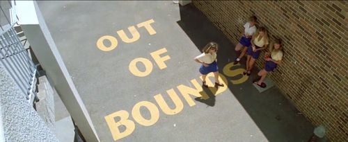 Out of bounds Australian school teen