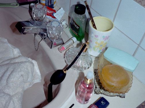 Teenage bathroom mess