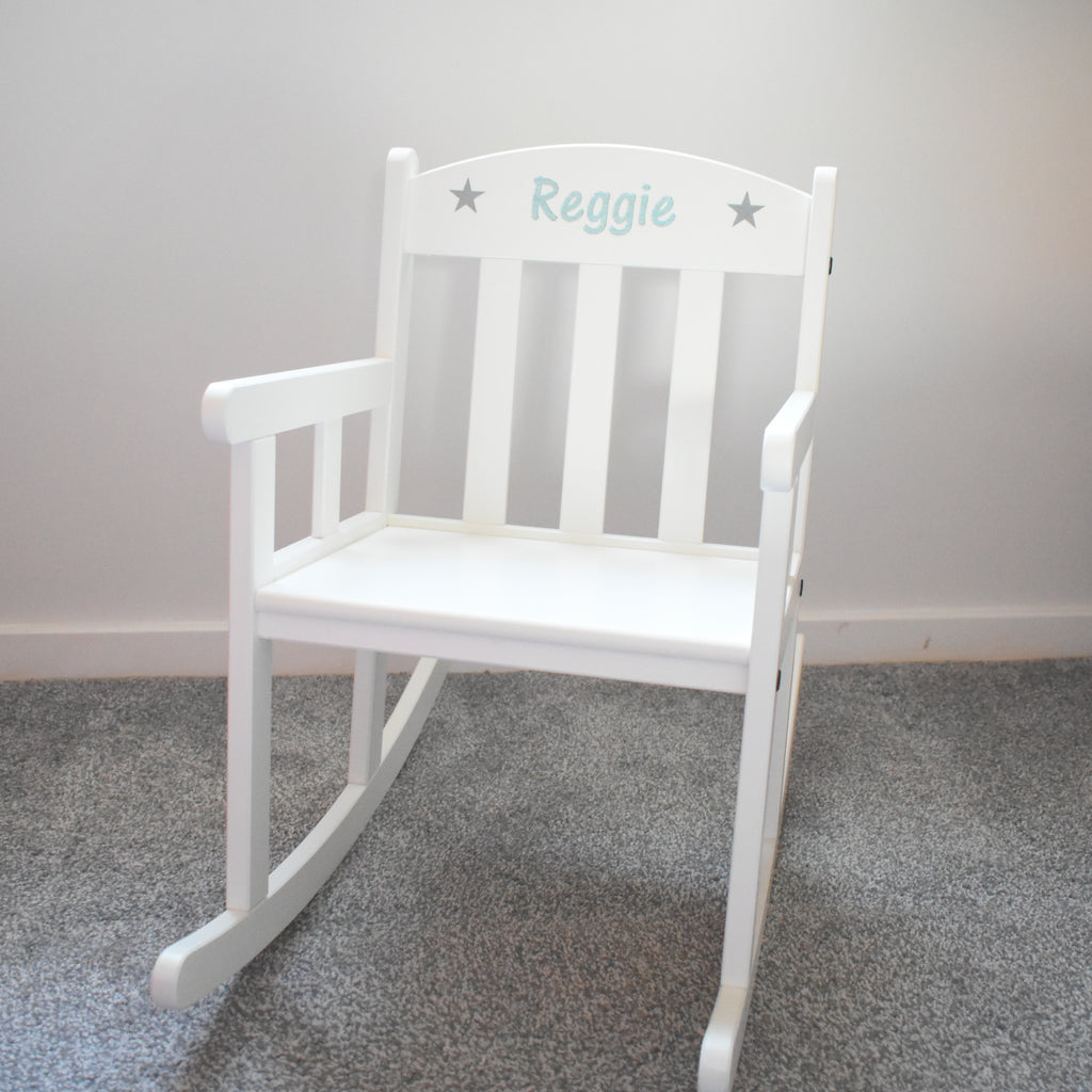 Personalised Child S Rocking Chair Dynasty Laser Designs