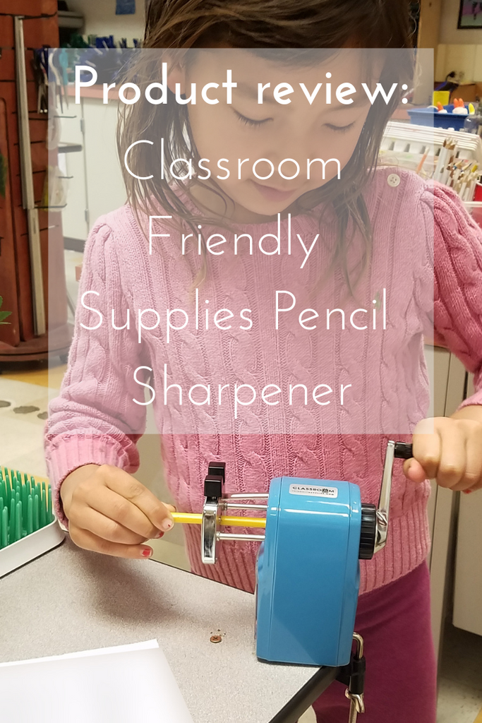 classroom friendly pencil sharpener