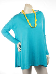 turquoise poncho small