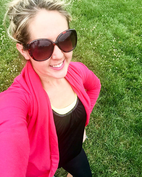 Happy Pink Jersey Knit Cardimom