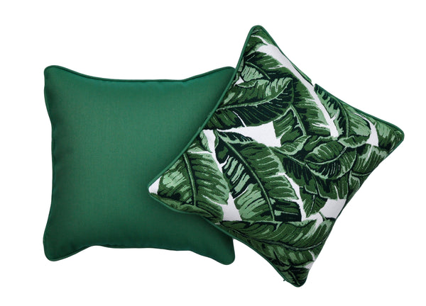 Palm Leave Pillows - Sunbrella Pillows
