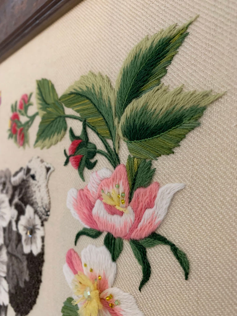 Hilltop Queenie stitching detail
