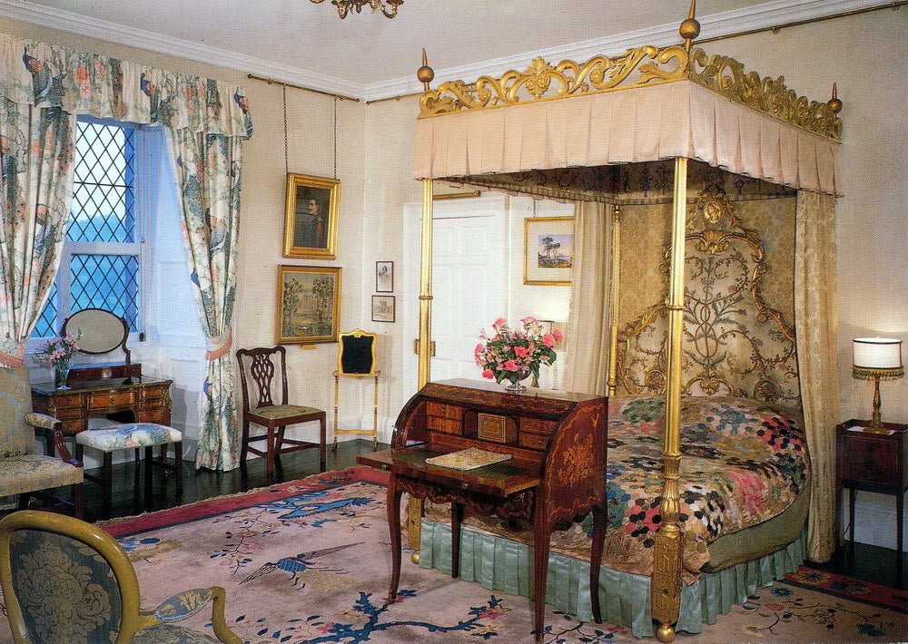 The Queen Mother's Bedchamber at Glamis Castle