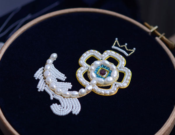 ZIna Kazban - Pearl Embroidery