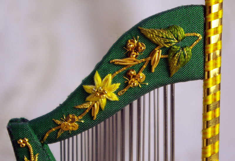 The Wordsworth Harp Needlecase - Jenny's replica