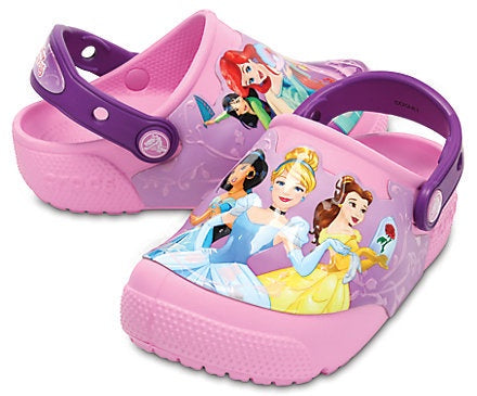 princess crocs toddler