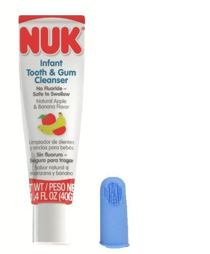 nuk infant tooth and gum cleanser