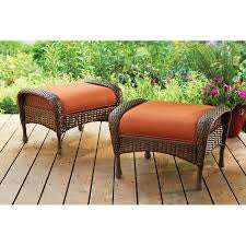 Better Homes And Gardens Azalea Ridge Ottomans Set Of 2 Gizmos