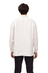 Oyster Linen French Shirt