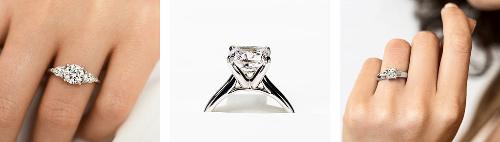 modern engagement rings