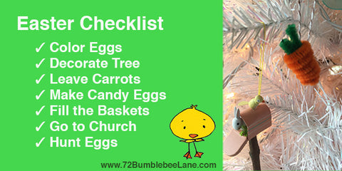 easter checklist for families