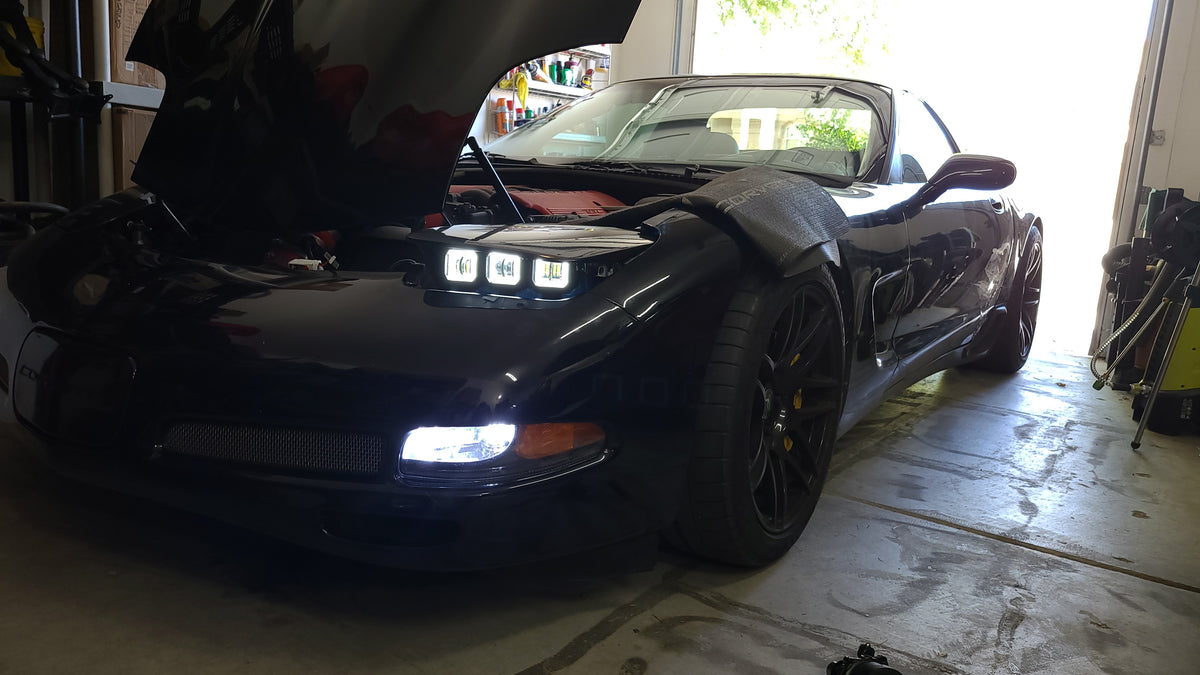 c5 headlight conversion