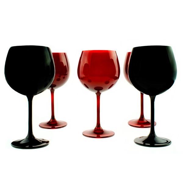 Featured image of post Cheap Red Colored Wine Glasses / 6pcs colored resistant cups drinking tumblers wine glasses.