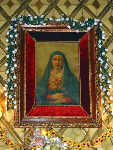 Painting of our Sorrowful Mother