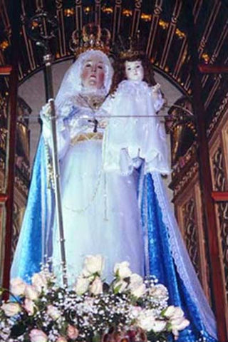 Our Lady of Good Success --- in the Sanctuary of the Choir loft --- November 2000