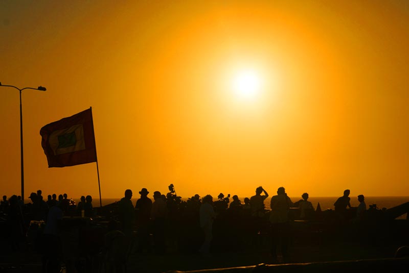 Melhores lugares para ver o Pôr do Sol em Cartagena