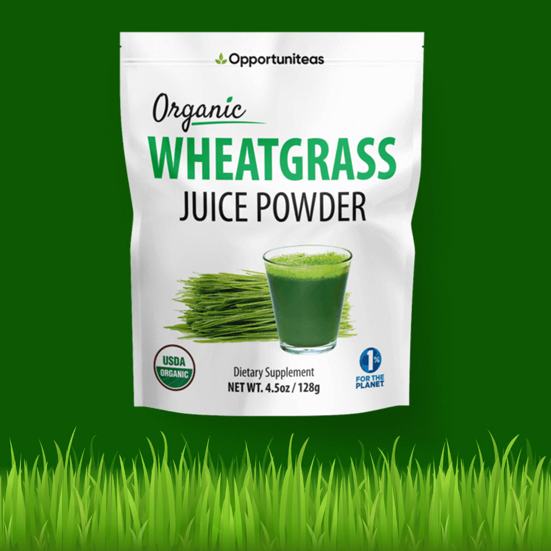 Opportuniteas wheatgrass juice powder