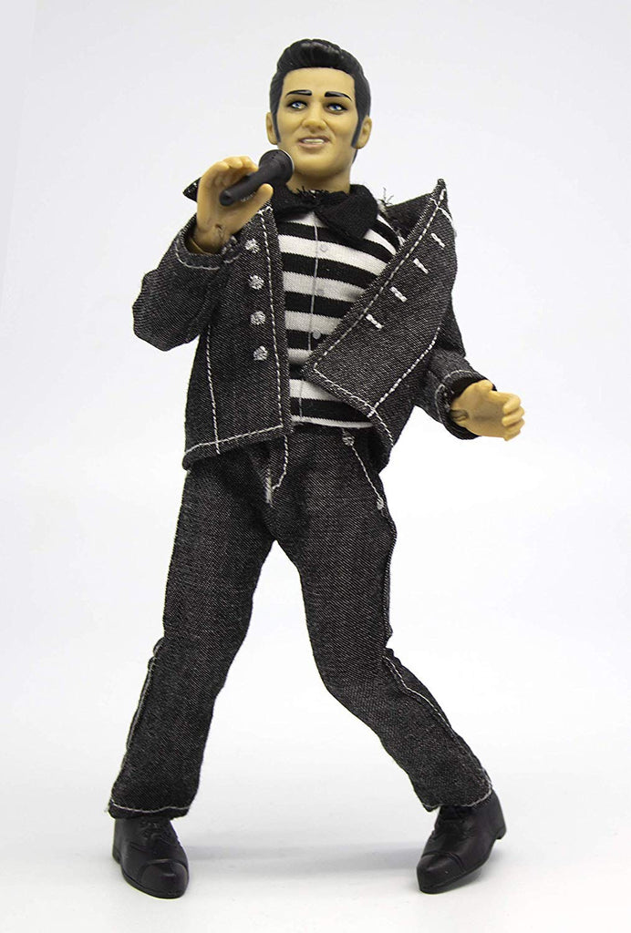 Music Icons Elvis Presley 8" Action Figure (Jailhouse Rock Black Denim