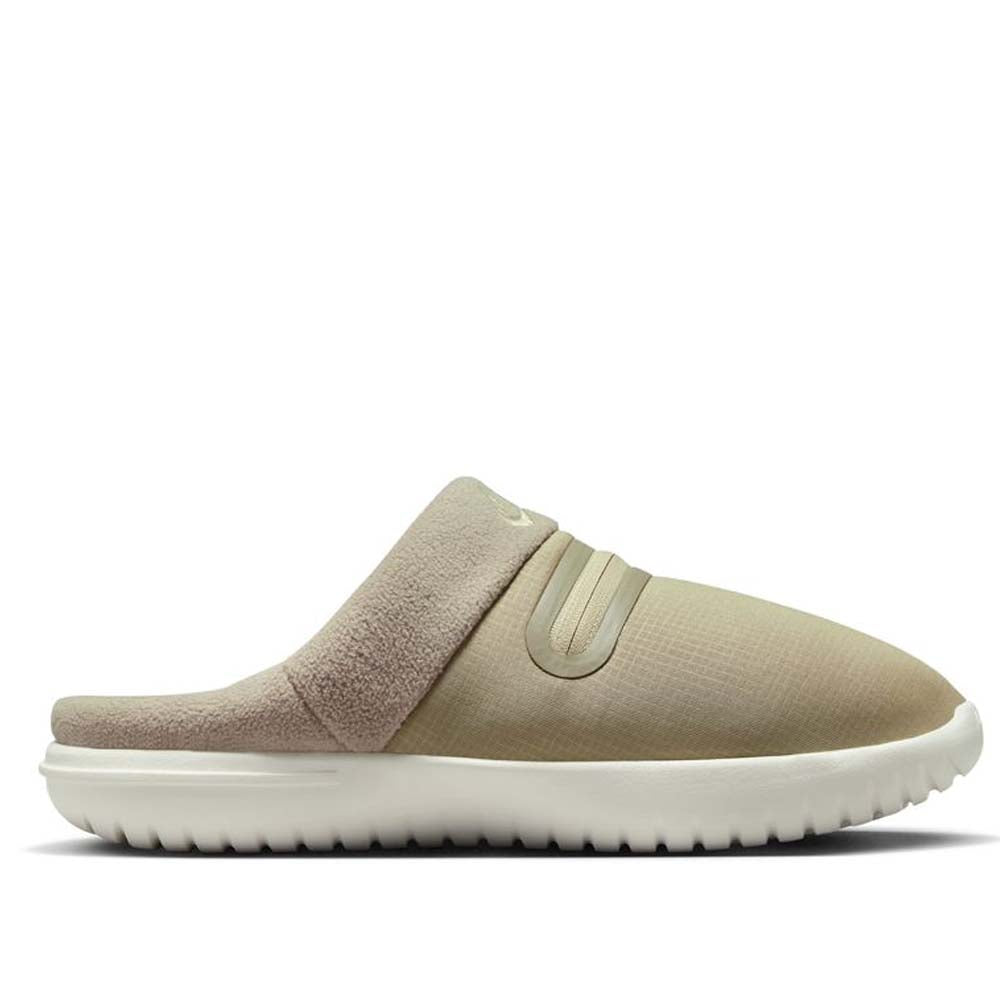 nike burrow slippers brown