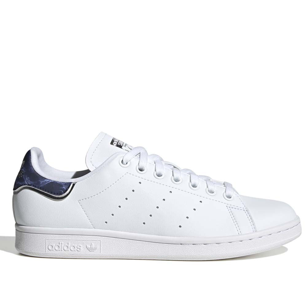 Derivar Aumentar Patrocinar adidas Women's Stan Smith Shoes White Blue - urbanAthletics