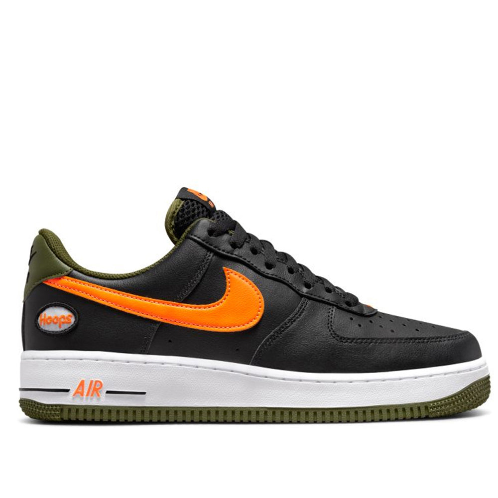 nike air forces with orange swoosh